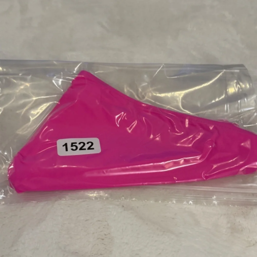 New! Frankies Bikinis Enzo Cheeky Bikini Bottom Bright Pink 31522